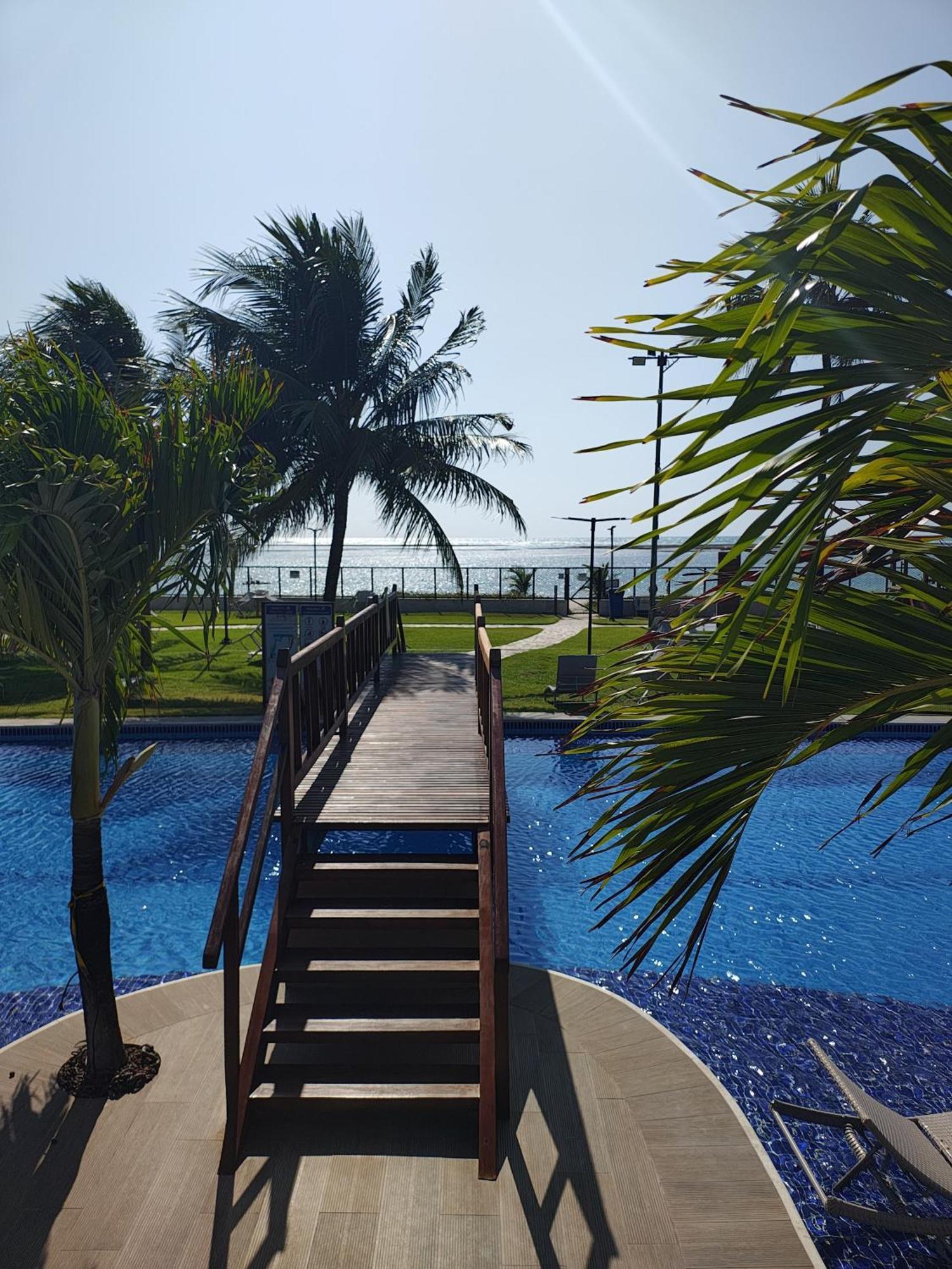 Apartamento Flat fantástico na Beira Mar em Tamandaré Exterior foto
